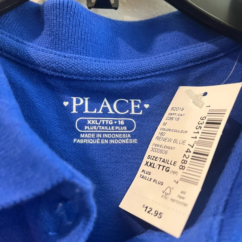 The Children's Place Blue Polo Shirt